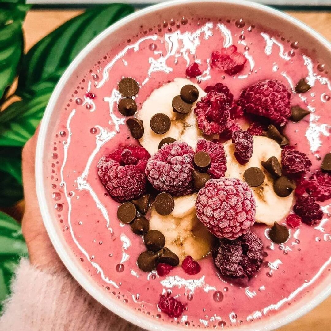 Pink energy bowl